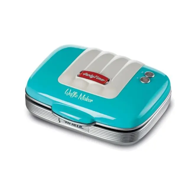 Ariete Βαφλιέρα 2 Θέσεων σε Ορθογώνιο Σχήμα 700W Blue