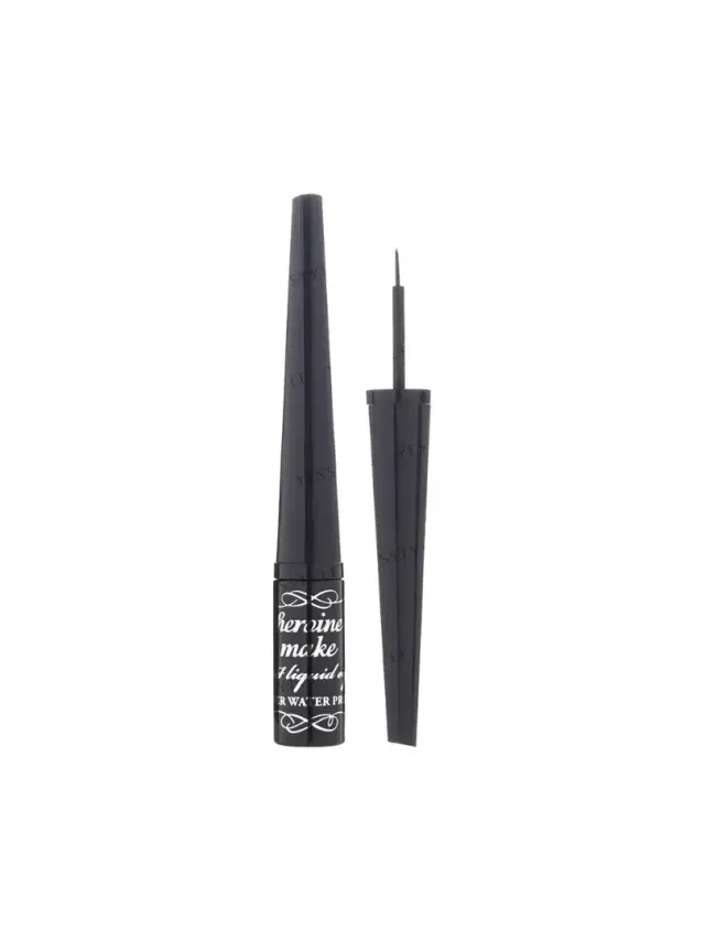 ISEHAN Heroine Make Impact Liquid Eyeliner Super Waterproof 01 Black - Αδιάβροχο eyeliner με μύτη ακρίβειας 2