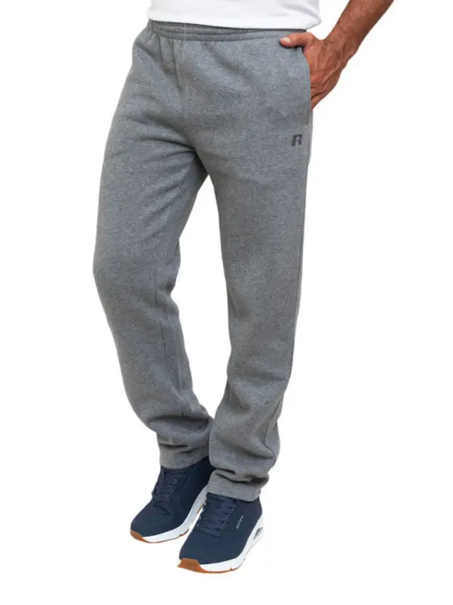 Russell Athletic Open Leg Pant Παντελόνι Φόρμας Collegiate Grey Marl