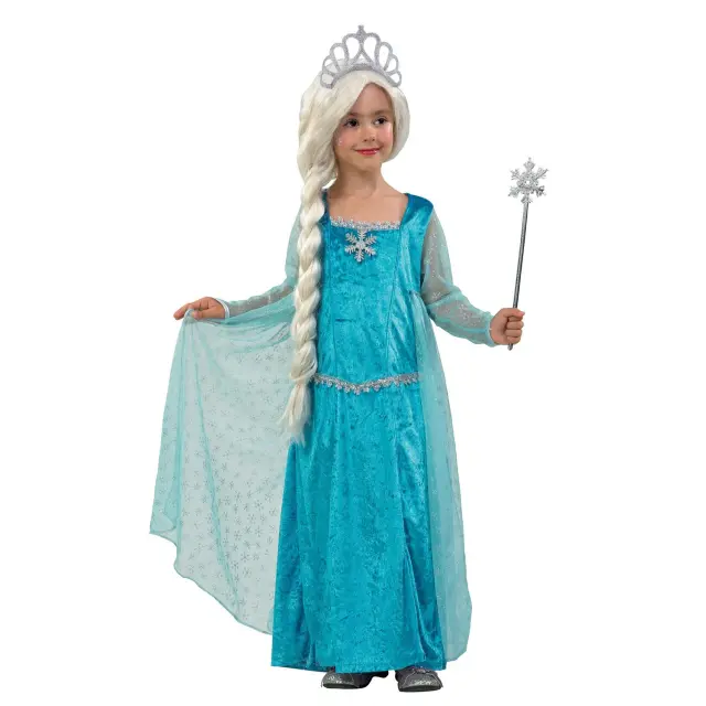 Αποκριάτικη Στολή Πριγκίπισσα Του Πάγου (67504) Μπλε - 8 ετών