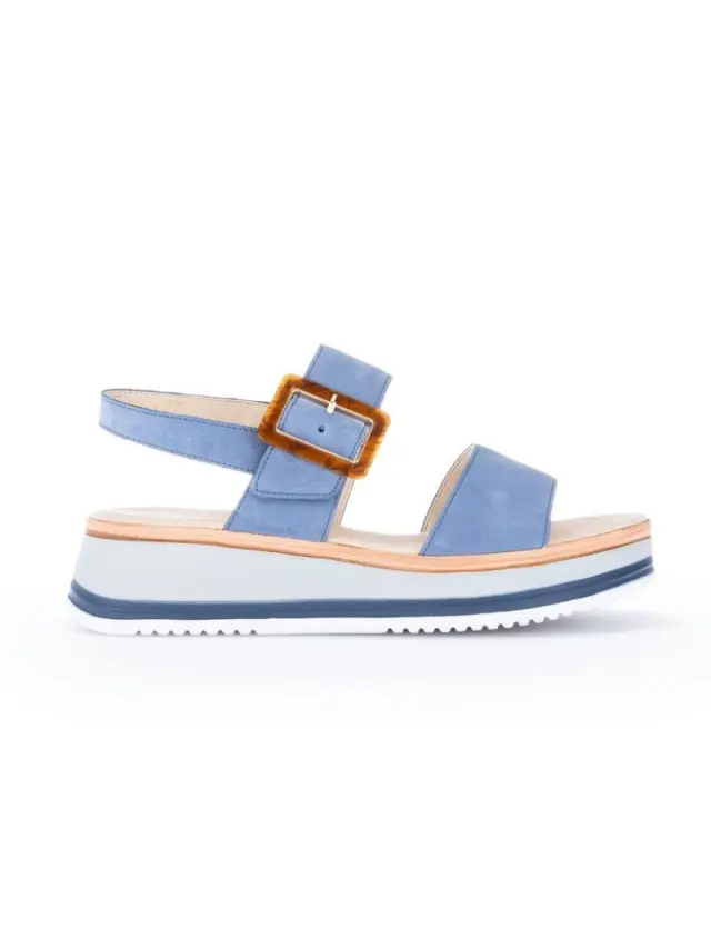 Gabor Πέδιλα Γυναικείο δέρμα Nubuck Μπλέ GAB/62744 26-HEAVEN 3