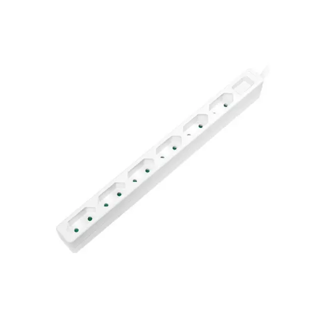 LogiLink Power Strip 6-socket 1.5m White (LPS231)