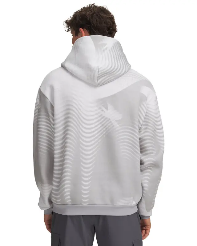Under Armour Icon Fleece Printed Hoodie 6016615-011 - M 2