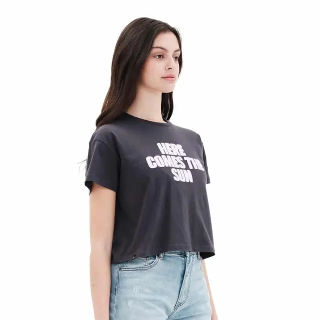 Emerson Women's T-Shirt (221.EW33.79-OFF BLACK) - Μαύρο 2