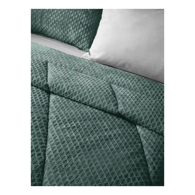 Κουβερτοπάπλωμα Υπέρδιπλο Saint Clair Baroque Emerald 220x240 3