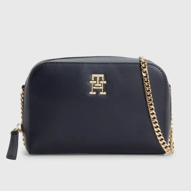 Tommy Hilfiger - Γυναικεία Τσάντα Th Feminne Crossover AW0AW14871-DW6 Μπλε