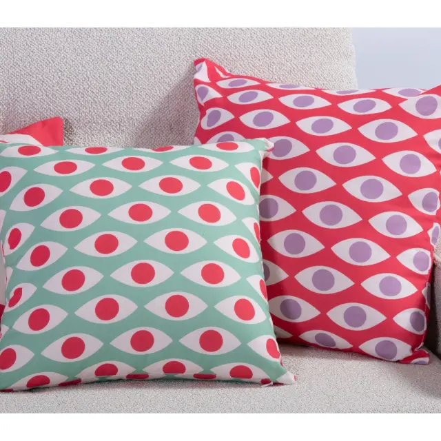Nef-Nef Homeware Διακοσμητική Μαξιλαροθήκη Option 40x40 Πράσινο 3