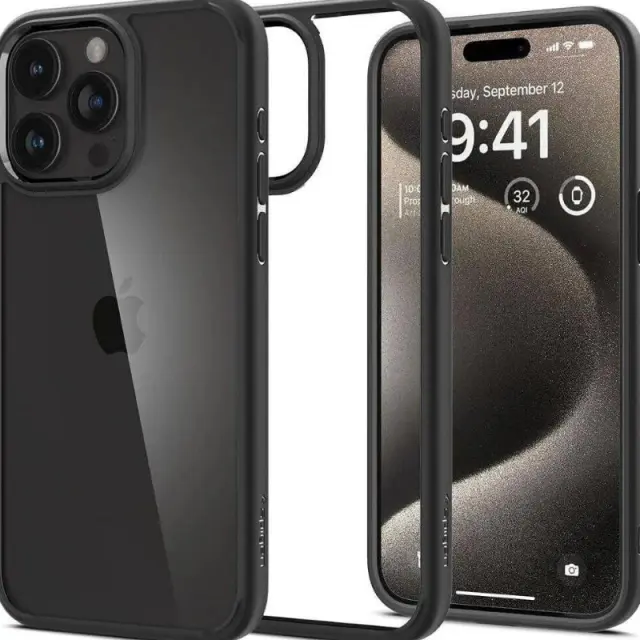 Θήκη TPU & PC Spigen Apple iPhone 16 Pro Max Ultra Hybrid Μαύρο N65919