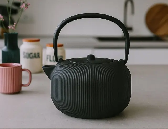 Τσαγιέρα Excellent Houseware με φίλτρο και χωρητικότητα 1000ml - Black C82000010 2