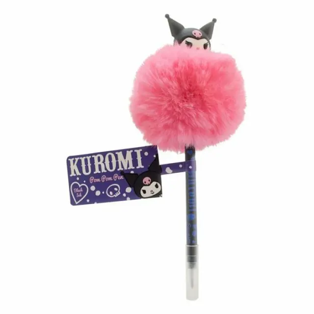 Blue Sky Studios Στυλό με pom pom και 3D φιγούρα Kuromi 2