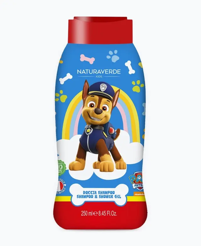 Naturaverde Kids Paw Patrol Σαμπουάν & Αφρόλουτρο, 250ml