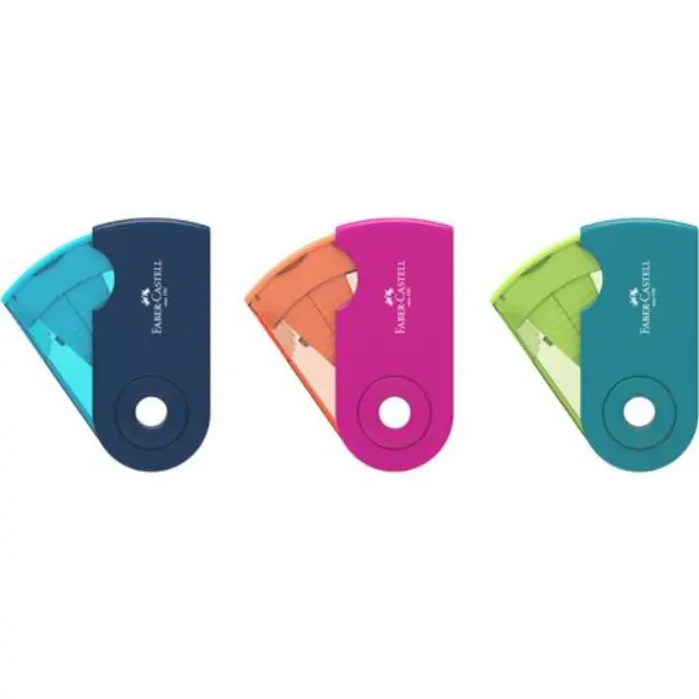 Ξύστρα Faber Castell Sleeve mini Μονή 2019 182714