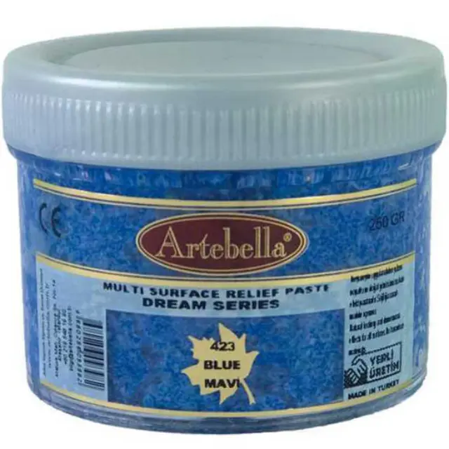 Artebella Πάστα Relief Dream Series 423 Blue - 250gr