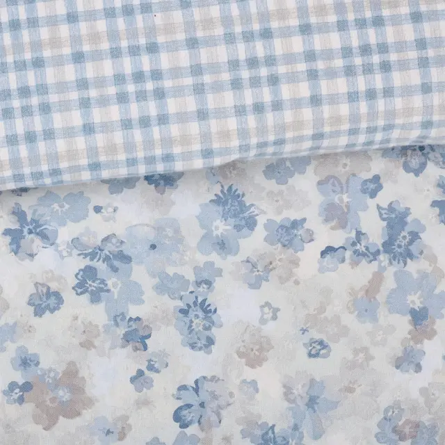 Σεντόνια σετ/3 μονά happy flannel μπλε 170x260cm Das Home 9637 2