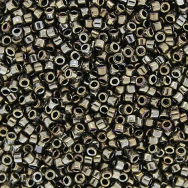 Χάντρα Miyuki Delica 11/0 - DB0254 - Galvanized Tarnished Silver ~7gr