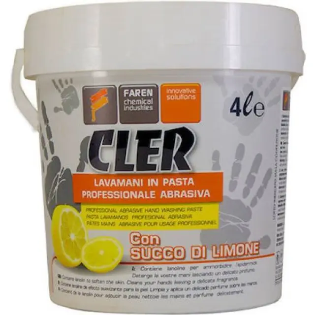 ΚΑΘΑΡΙΣΤΙΚΟ ΧΕΡΙΩΝ CLER FAREN 4 LT 176005