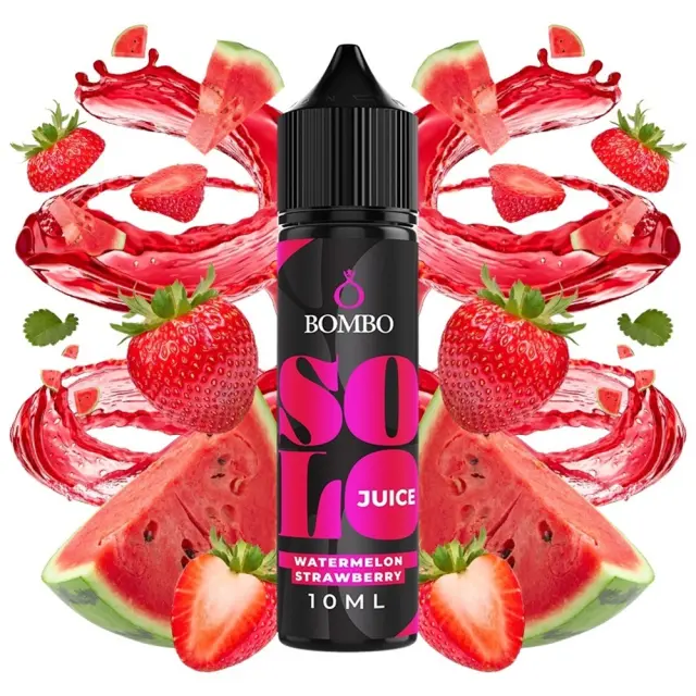 Solo Juice Watermelon Strawberry 10ml (60ml) - Bombo Flavorshots