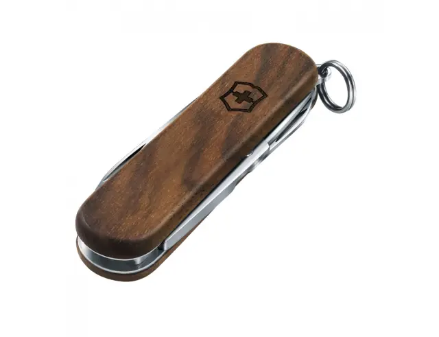 Ελβετικός Σουγιάς Victorinox Classic SD Wood με 5 λειτουργίες και μήκος 5.8cm - Walnut Wood0.6221.63 3