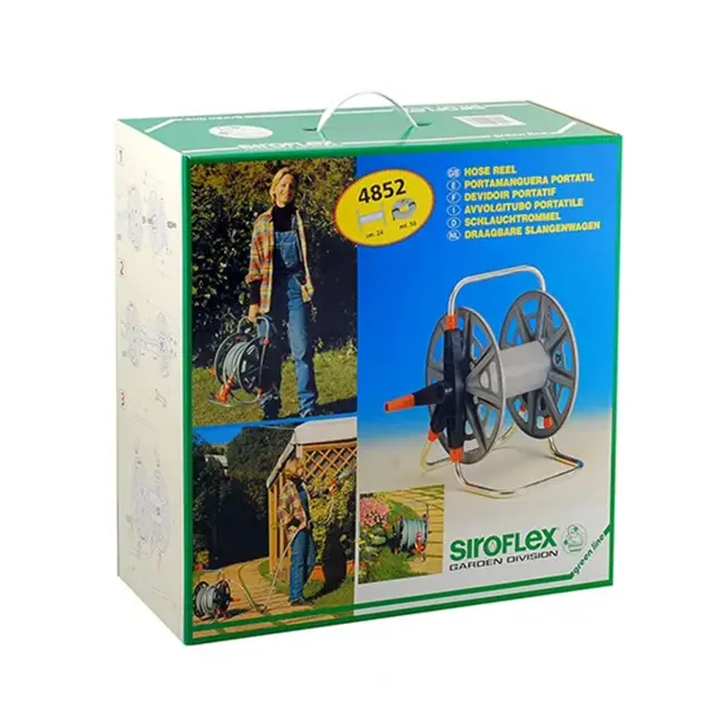 Siroflex 4852 Ανέμη ποτίσματος για λάστιχο έως 50m με ρόδες / 100981 2