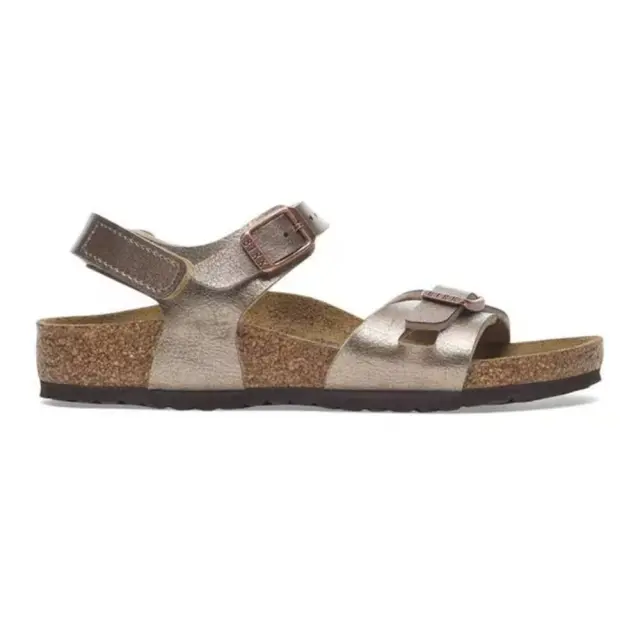 Birkenstock Πέδιλα Παιδικό Birko-Flor(ανθεκτικό υλικό της Birkenstock-επιτρέπει την επαφή με το νερό) Μπεζ BIR/RIO KIDS 1029420 TAUPE - 39