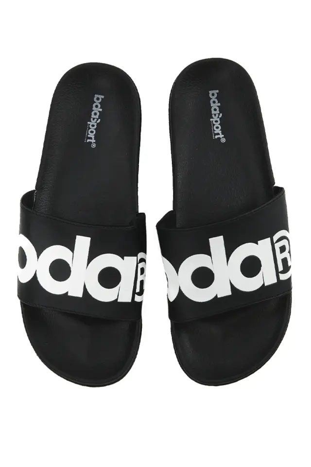 Body Action Men's Summer Pool Slides Black 093302-02-01 - 44 3