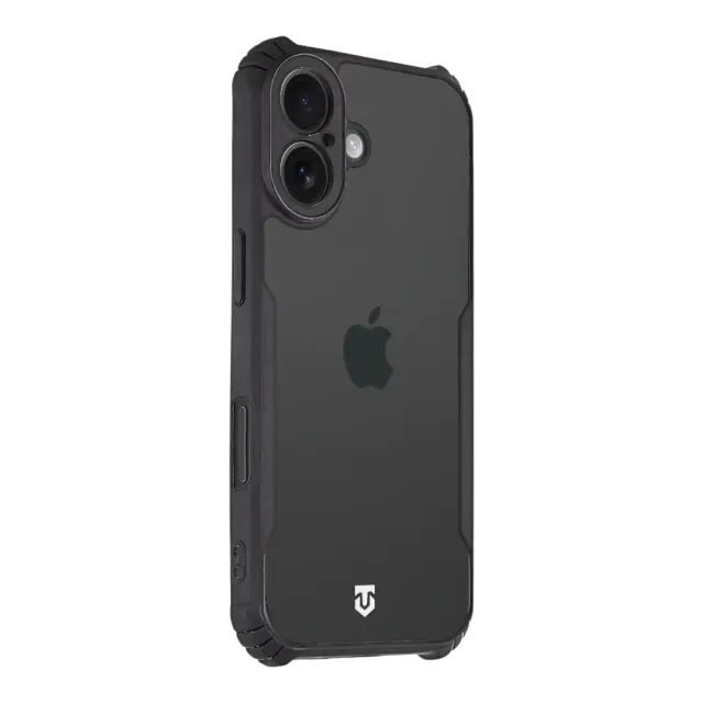 Tactical Quantum Stealth Cover for Apple iPhone 17 Clear/Black 2