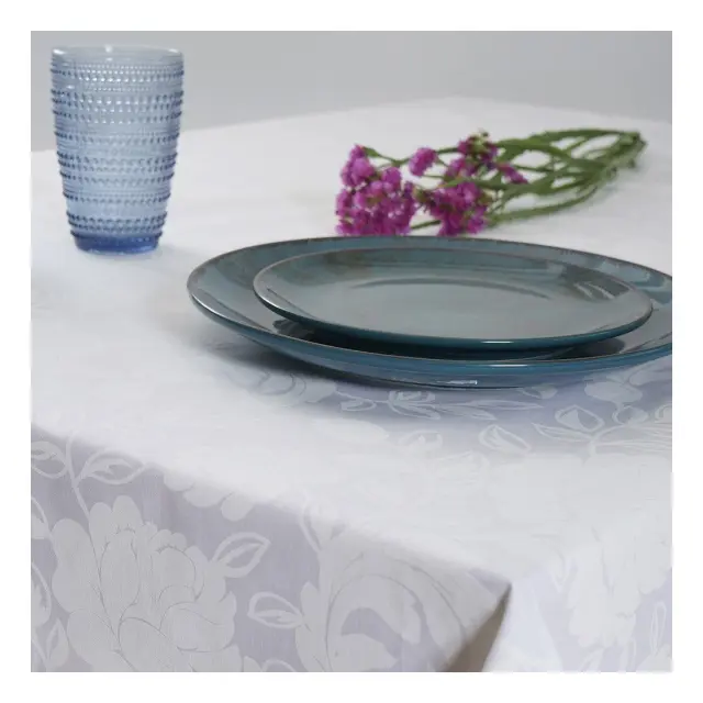 Τραπεζομάντηλο Dimeco 135x180 5801 White 2