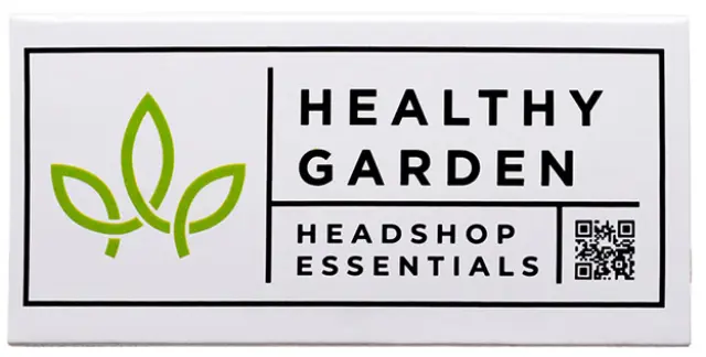 Healthy Garden Χαρτάκια - White - King Size Slim με Λευκές Τζιβάνες 32φ.