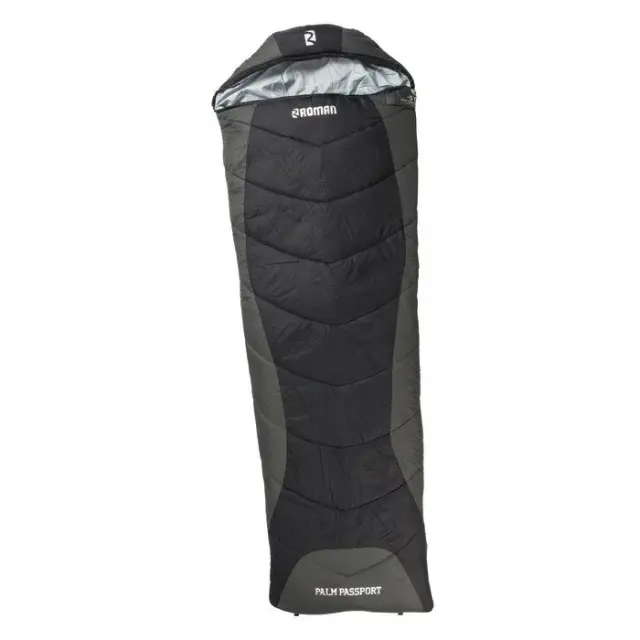 Υπνόσακος OZTRAIL ROMAN PALM PASSPORT Μαύρο/Ανθρακί 180+30x75x55cm
