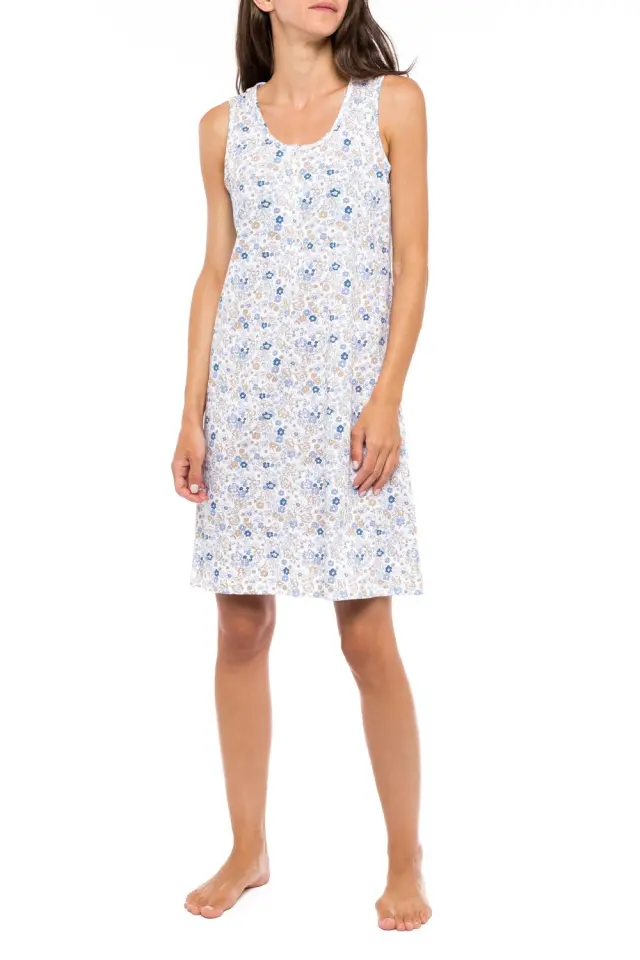 S1158 - Type - NIGHTGOWN BLUE FLOWER 2