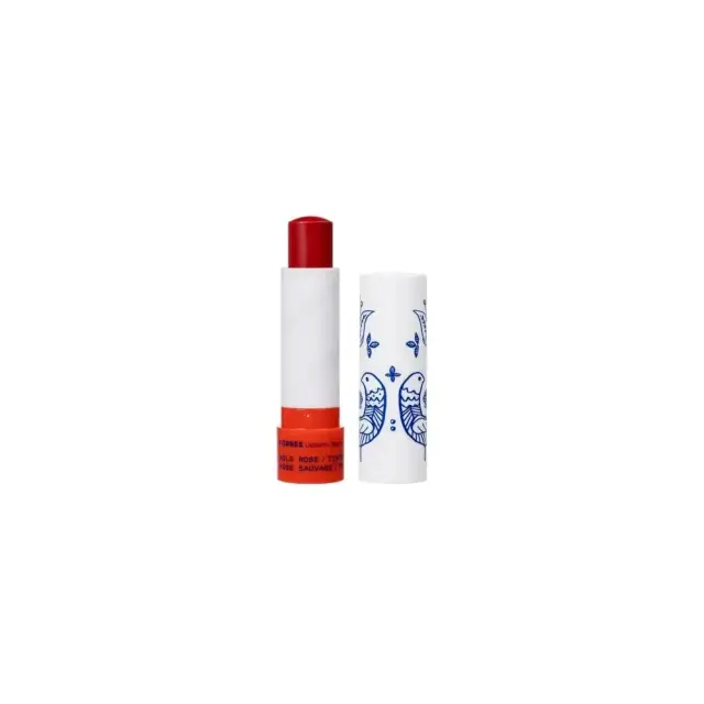 Korres Lip Balm Wild Rose Tinted Ενυδατική Φροντίδα για Χείλη με Άγριο Τριαντάφυλλο με Χρώμα, 4,5g