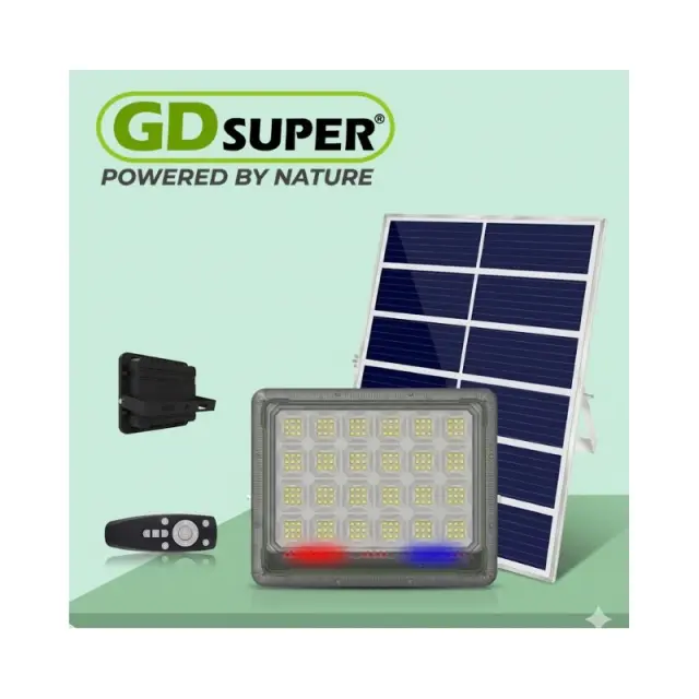 ΑΔΙΑΒΡΟΧΟΣ ΗΛΙΑΚΟΣ ΠΡΟΒΟΛΕΑΣ LED 300W GD-300X