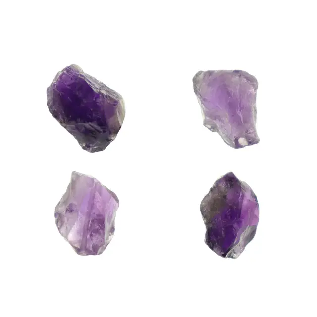 Αμέθυστος Rough Nugget 13-17x9-16mm ~4τεμ