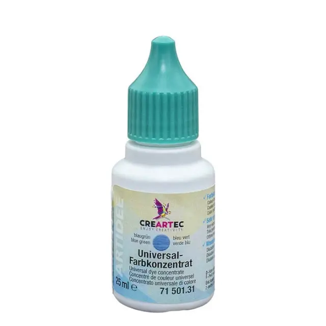 Creartec Συμπυκνωμένη Χρωστική - Blue Green - 25ml