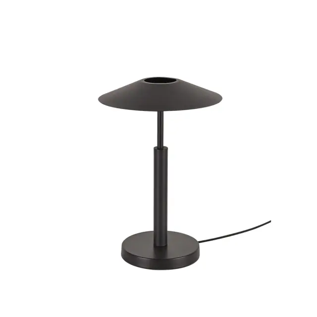 Inlight Επιτραπέζιο φωτιστικό σε μαύρο χρώμα LED 10W D:28x45cm (3063-Black) 2