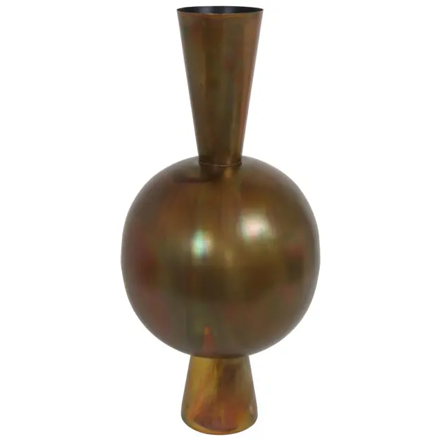 Βάζο Μπρονζέ Μέταλλο 40x40x85cm