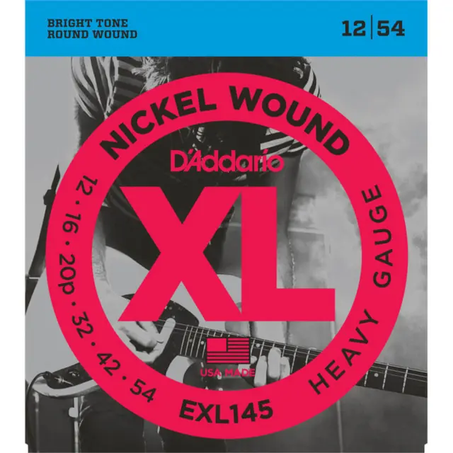 D'Addario EXL145 Χορδές Ηλεκτρικής Κιθάρας 12-54