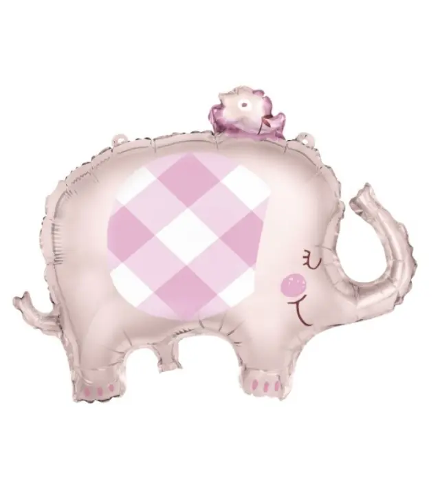 Μπαλόνι Φοιλ Σχήμα Ελέφαντας Baby Girl Elephant / 73 x 78 εκ