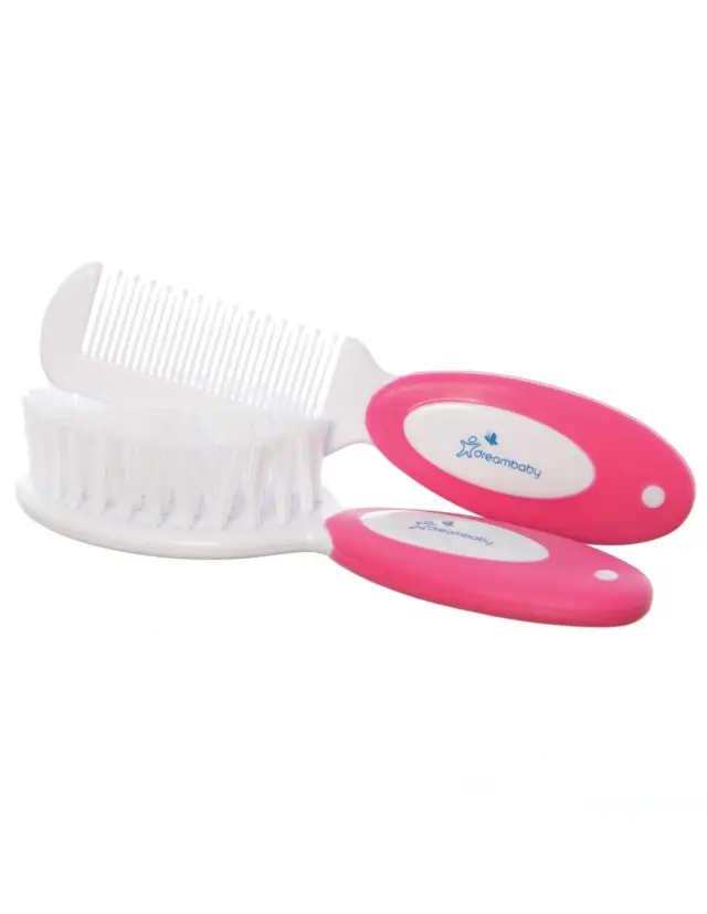 Σετ Βούρτσα & Χτένα DreamBaby Pink BR75172 3