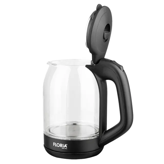 Zilan Ασύρματος γυάλινος βραστήρας νερού 1.7L 2200W Max ZLN3505 2