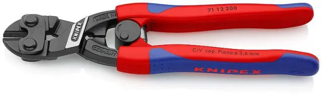 Knipex 7112200 - Πλαγιοκόφτης συρμάτων με ελατήριο No200mm 2