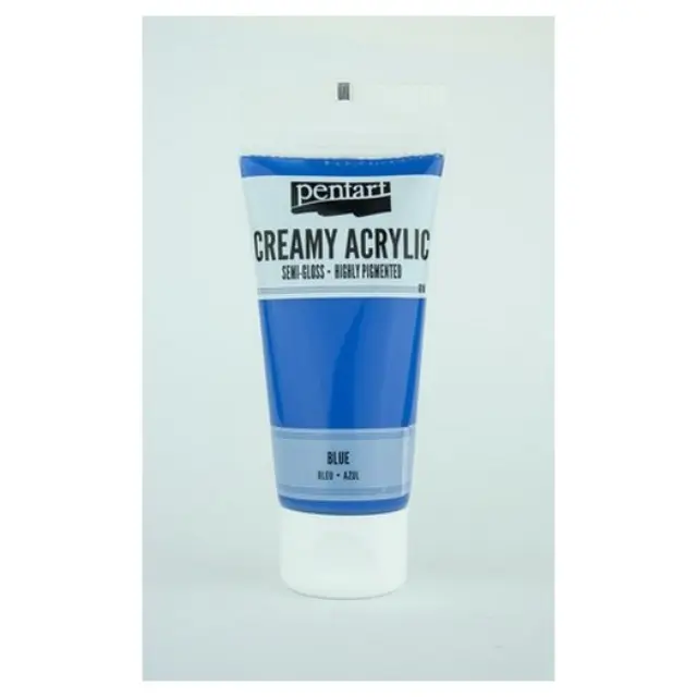 Χρώμα ακρυλικό Creamy Semi-Gloss 60ml Pentart - Μπλέ