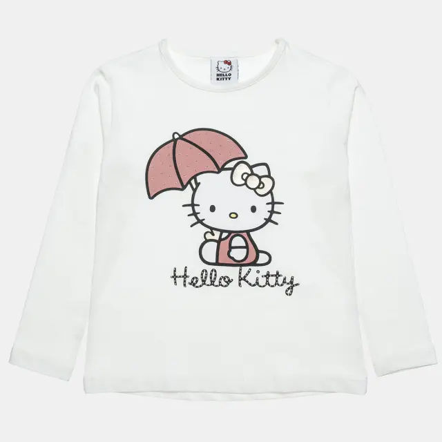 Μπλούζα Hello Kitty με μεταλλικά στοιχεία
