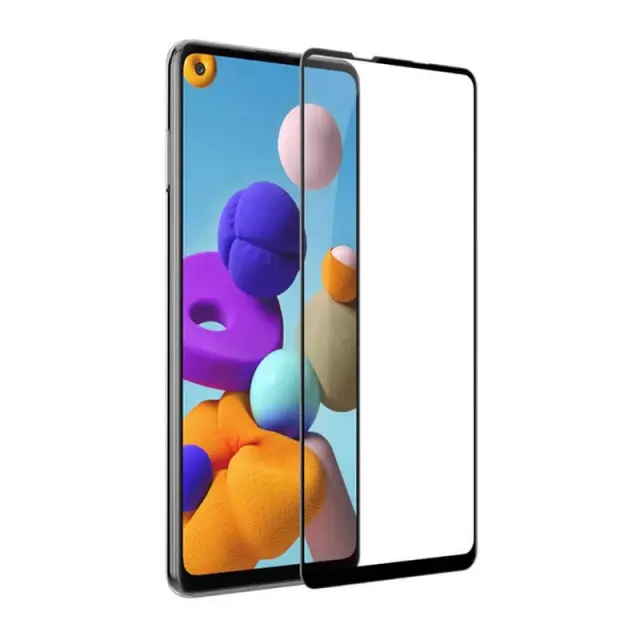 Tempered Glass Αντιχαρακτικό Τζάμι Προστασίας για Samsung Galaxy S20 FE Full Cover- Black