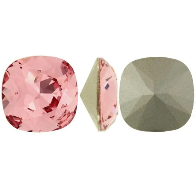 Swarovski 4470 Cushion Square Light Colorado Topaz Shimmer 12mm - 1τεμ