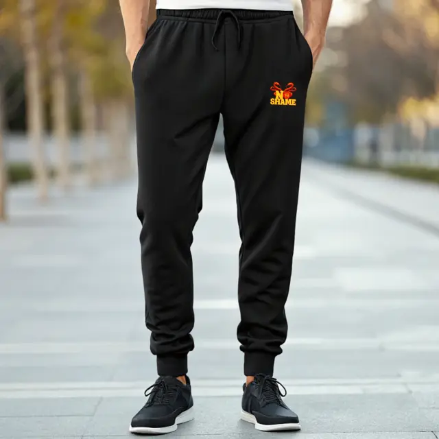 Φόρμα Noshame® Μαύρη με τύπωμα - 612518 - XXL
