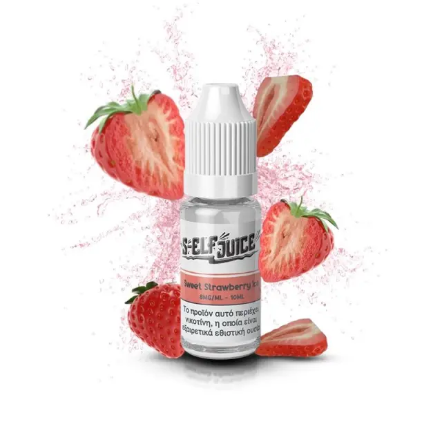 S-Elf Juice Sweet Strawberry Ice 10ml - 8mg
