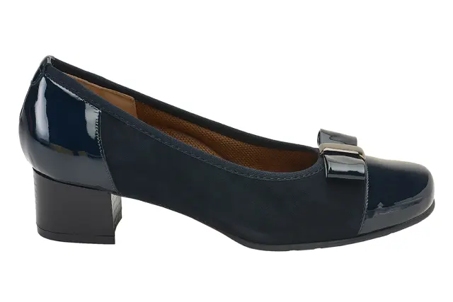 Soffice Sogno Γόβες Γυναικείο δέρμα Nubuck/δέρμα λουστρίνι Μπλέ ASS/6016 NOTTE 3