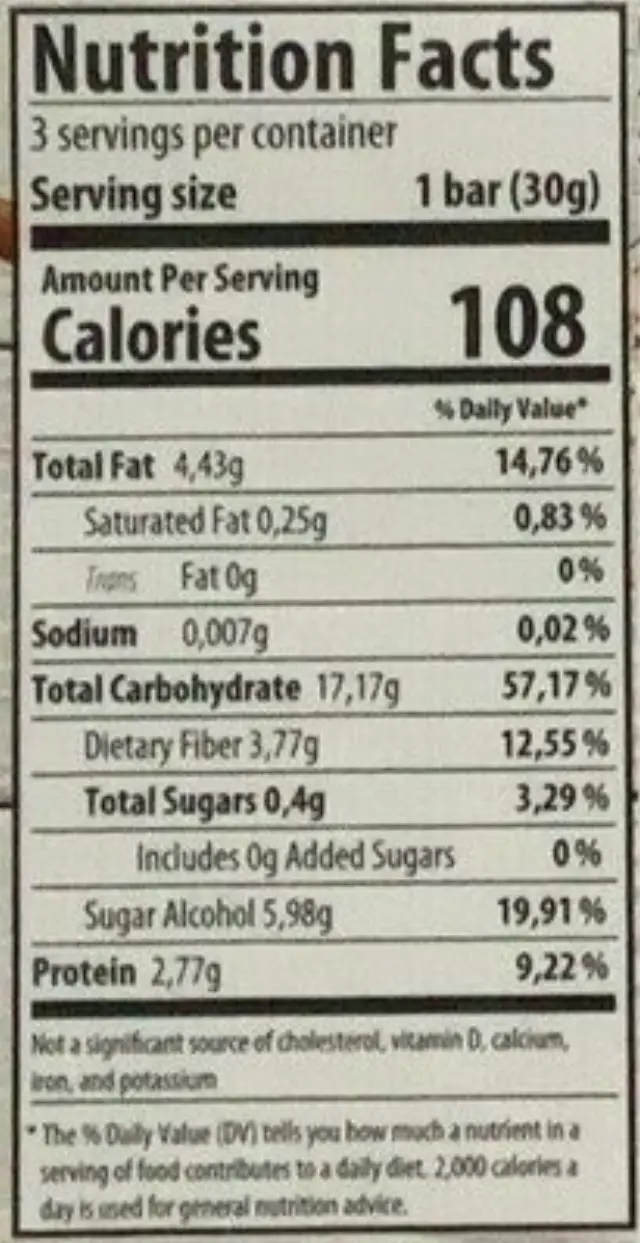 Glycemia Μπάρες με Ρόδι & Επικάλυψη Σοκολάτας 90gr 3