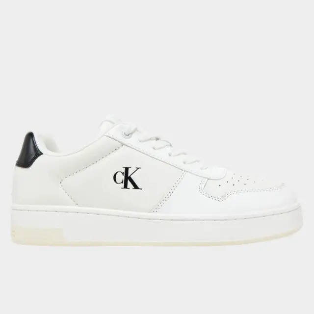 Calvin Klein - Γυναικεία Sneakers Basket Cupsole Low Mg YW0YW01765-01W Λευκό - 41